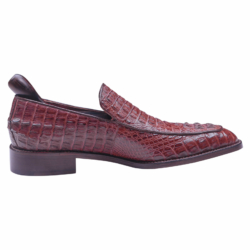 Custom Made Italian Crocodile Loafer Shoes On Sale