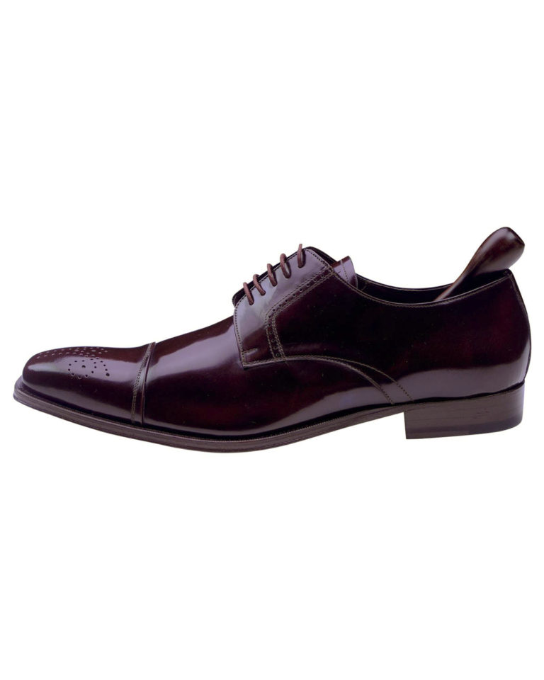 Mezlan Burgundy Brown Lace Up Shoes On Sale in Vancouver