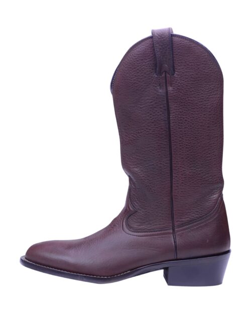 Angelo Galasso Signature Brown Leather Boots -1