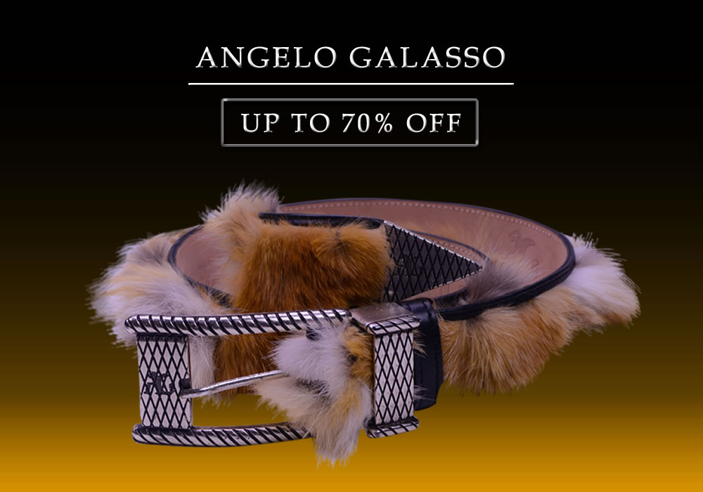 Angelo Galasso Belt SALE | overstockdesiners |Vancouver