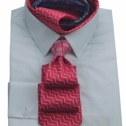 Handcrafted Exclusive Masterpiece Red Necktie