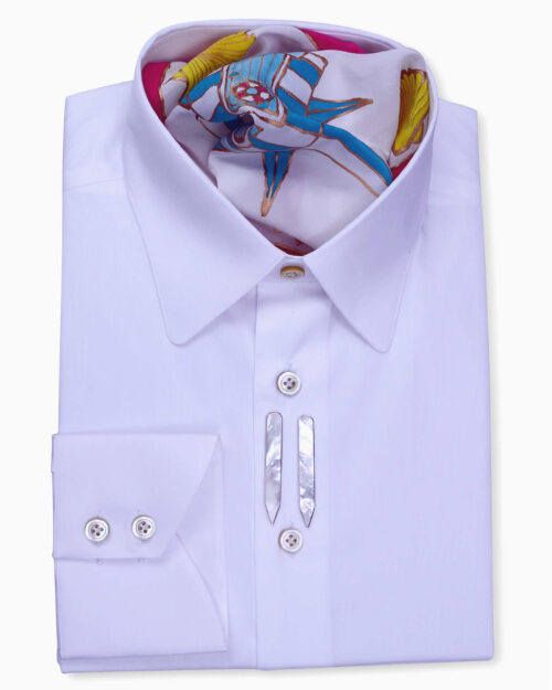 Classic Style Tailored Fit White Shirts